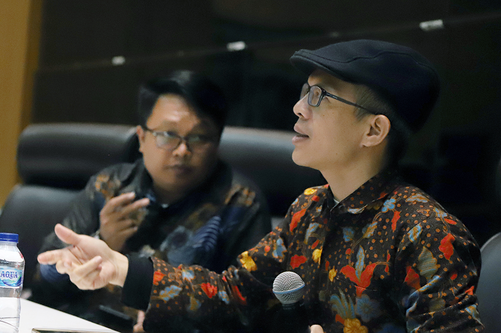 Diskusi KWP bersama DPR RI angkat tema "Aspirasi Parlemen untuk Pilkada Serentak Berkualitas”. (BeritaNasional/Elvis Sendouw)