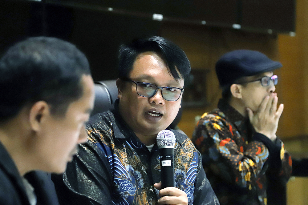 Diskusi KWP bersama DPR RI angkat tema "Aspirasi Parlemen untuk Pilkada Serentak Berkualitas”. (BeritaNasional/Elvis Sendouw)