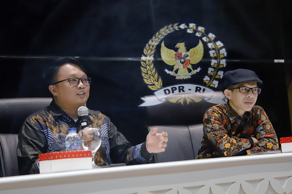 Diskusi KWP bersama DPR RI angkat tema "Aspirasi Parlemen untuk Pilkada Serentak Berkualitas”. (BeritaNasional/Elvis Sendouw)