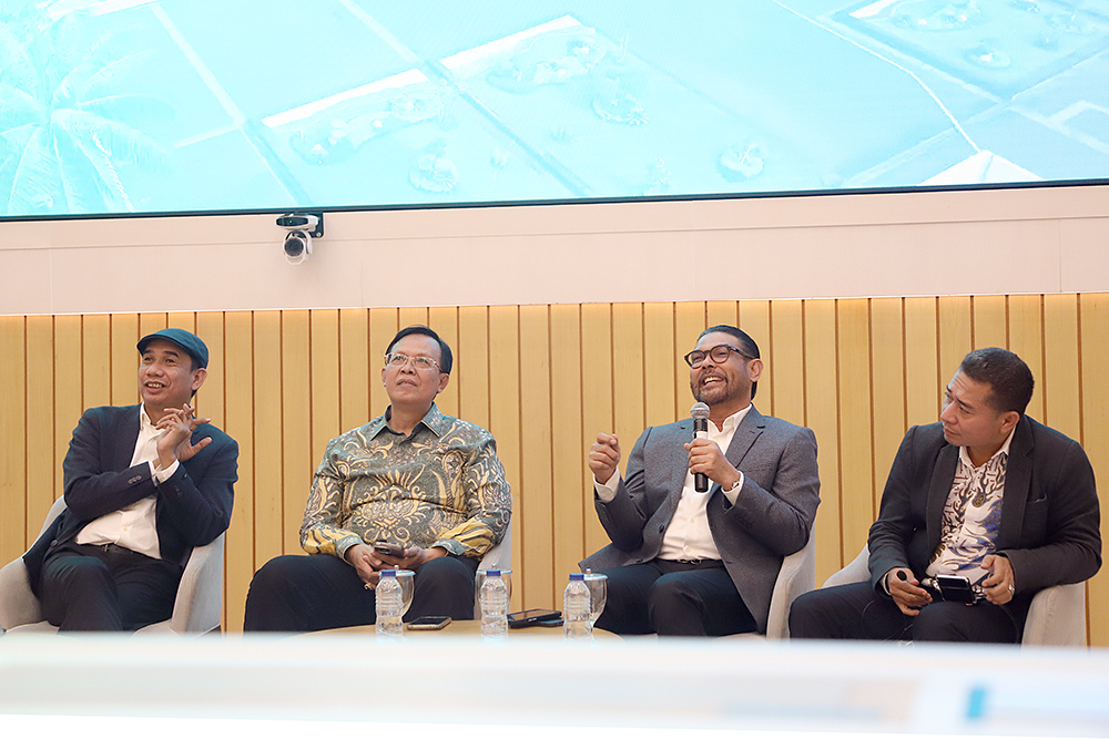 Diskusi yang bertajuk "Reformasi Polri Harapan Menuju Institusi Penegak Hukum yang Profesional dan Humanis”. (BeritaNasional/Elvis Sendouw)
