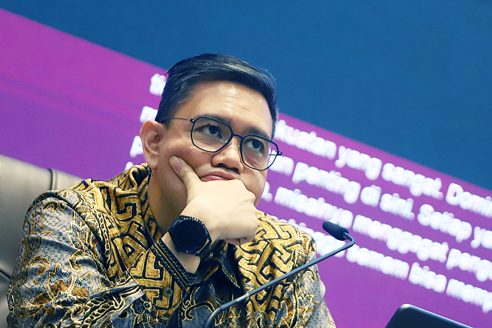 Diskusi KWP dengan DPR RI membahas rencana damai AS dan Iran. (BeritaNasional/Elvis Sendouw)