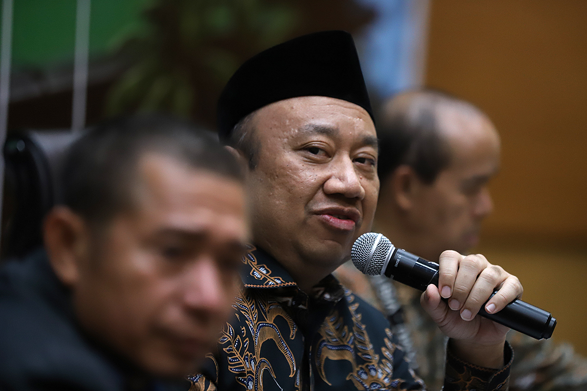 KWP dengan DPR gelar  Forum Legislasi dengan tema "Revisi UU Sisdiknas Dinilai Tekankan Pemerataan dan Mutu Pendidikan". (BeritaNasional/Elvis Sendouw)