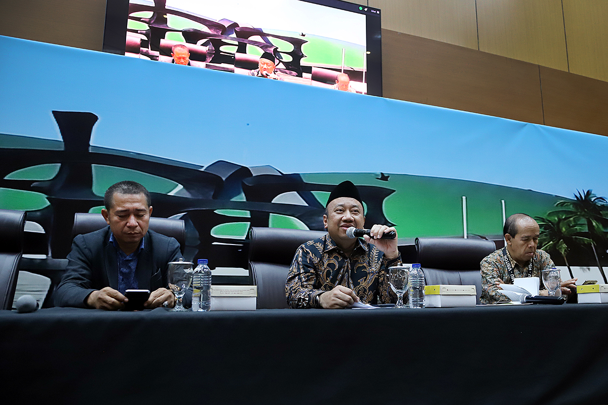 KWP dengan DPR gelar  Forum Legislasi dengan tema "Revisi UU Sisdiknas Dinilai Tekankan Pemerataan dan Mutu Pendidikan". (BeritaNasional/Elvis Sendouw)