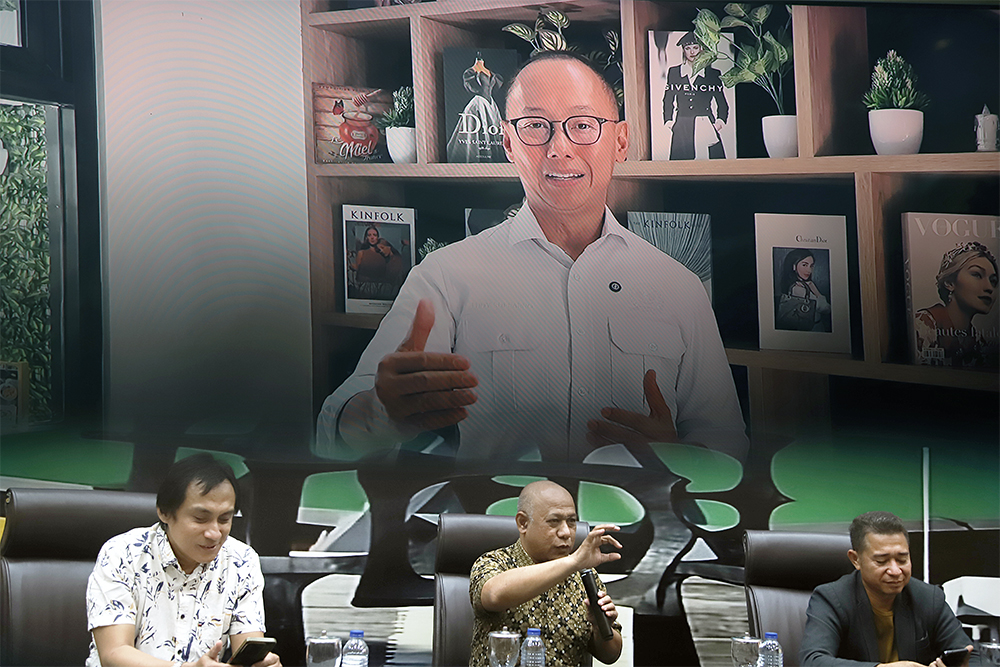 KWP Bersama DPR Gelar Diskusi Bahas RUU EBT Diskusi Forum Legislasi dengan tema ”RUU EBT, Peran DPR dalam Mendorong Penerapan Energi Terbarukan” . (BeritaNasional/Elvis Sendouw)