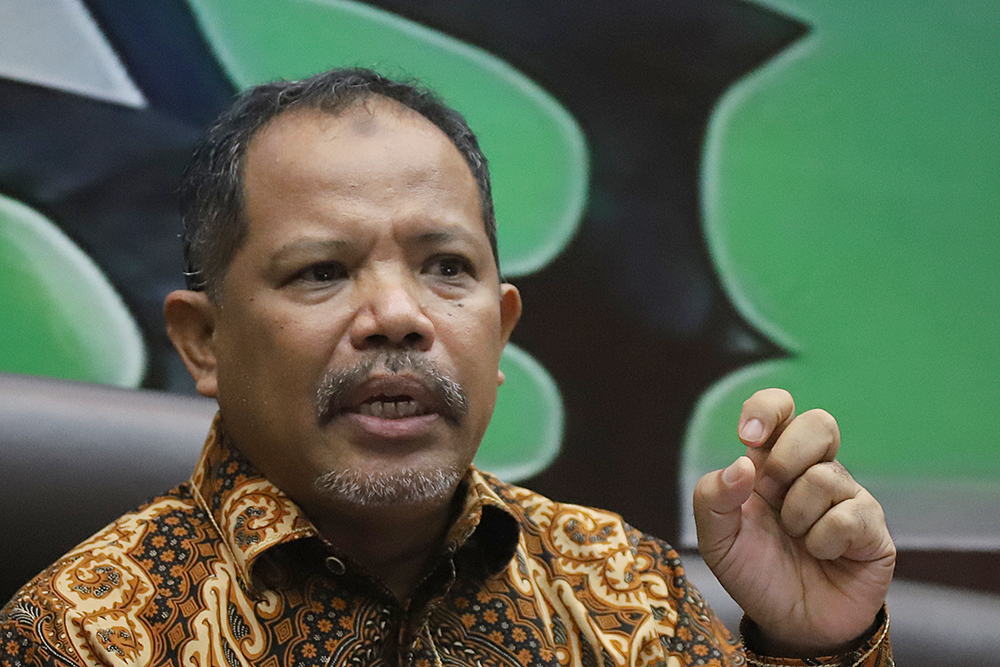 KWP Bersama DPR Gelar Diskusi Bahas RUU Pangan Forum Legislasi Tema: “DPR Segera Bahas RUU Pangan Untuk Mendukung Program Pemerintah”. (BeritaNasional/Elvis Sendouw)
