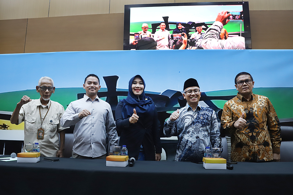 KWP Bersama DPR Gelar Diskusi Bahas RUU Pendidikan Diskusi Forum Legislasi dengan tema: “RUU Sisdiknas untuk Sistem Pendidikan yang Inklusif dan Berkeadilan”. (BeritaNasional/Elvis Sendouw)