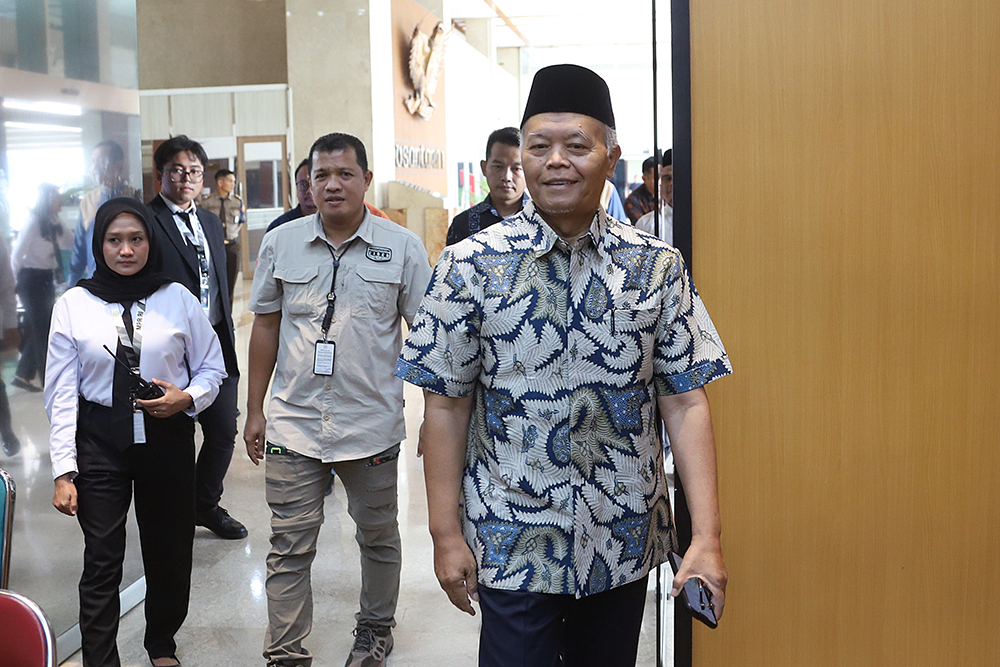 KWP Bersama DPR Gelar Diskusi Bahas Strategi Timwas Haji KWP bekerja sama dengan Biro Pemberitaan DPR RI menggelar dialektika demokrasi dengan tema: "Strategi Timwas Haji menaikkan standar layanan dan keselamatan jamaah". (BeritaNasional/Elvis Sendouw)