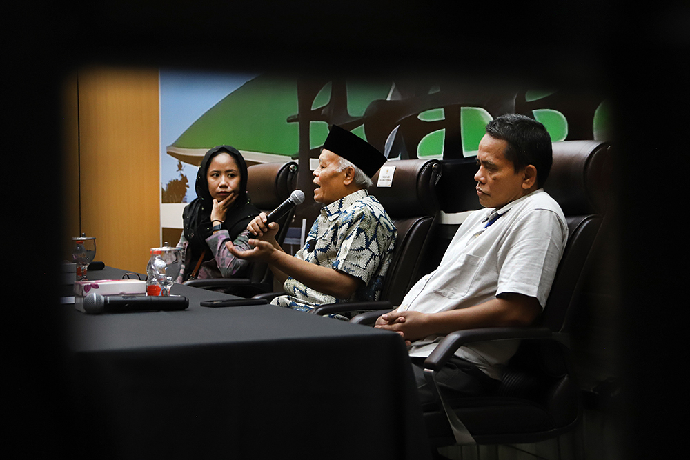 KWP Bersama DPR Gelar Diskusi Bahas Strategi Timwas Haji KWP bekerja sama dengan Biro Pemberitaan DPR RI menggelar dialektika demokrasi dengan tema: "Strategi Timwas Haji menaikkan standar layanan dan keselamatan jamaah". (BeritaNasional/Elvis Sendouw)