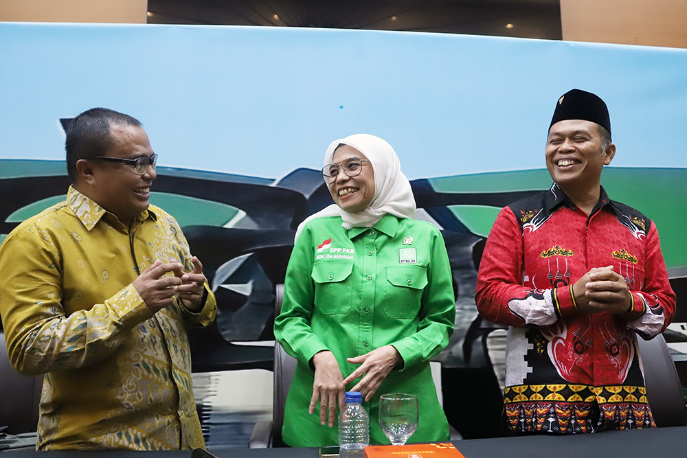KWP Bersama MPR Gelar Diskusi Bahas Makna 4 Pilar Diskusi KWP bersama MPR membahas Makna 4 Pilar Dalam Kehidupan Berbangsa dan Bernegara. (BeritaNasional/Elvis Sendouw)