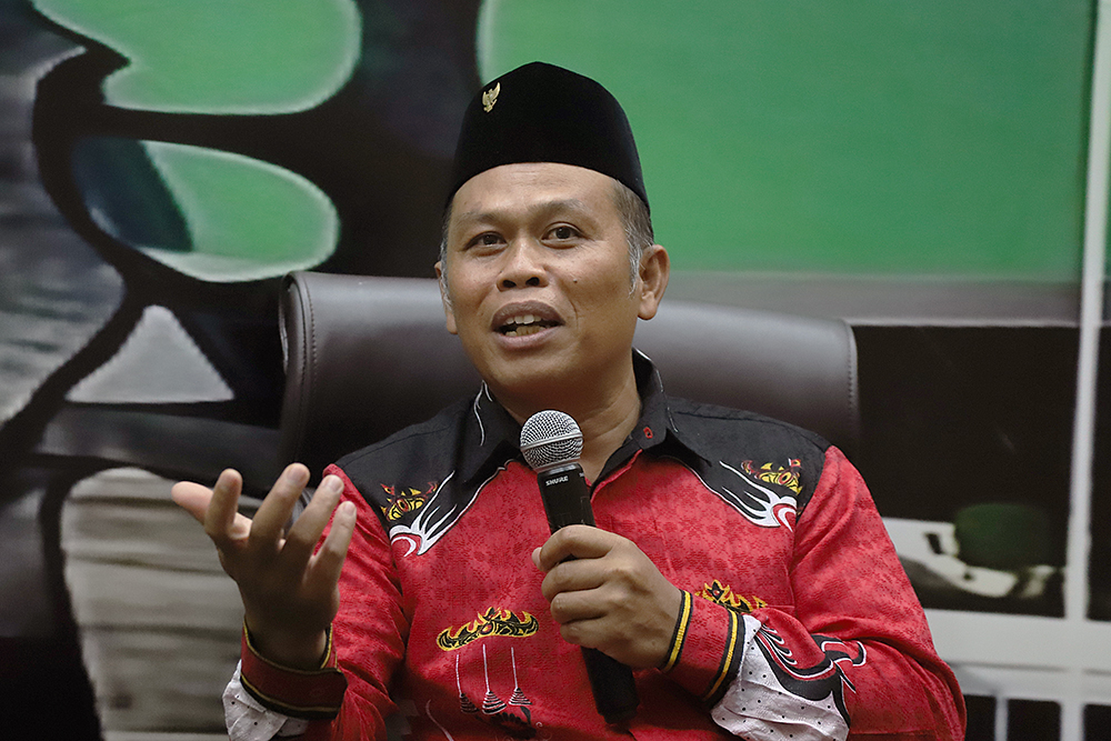 KWP Bersama MPR Gelar Diskusi Bahas Makna 4 Pilar Diskusi KWP bersama MPR membahas Makna 4 Pilar Dalam Kehidupan Berbangsa dan Bernegara. (BeritaNasional/Elvis Sendouw)