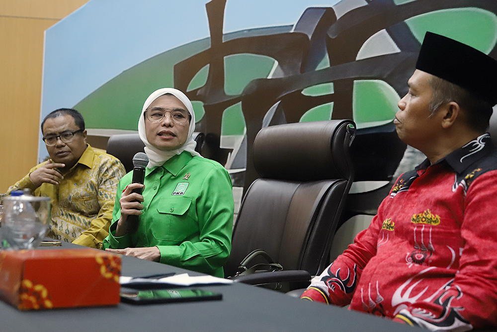 KWP Bersama MPR Gelar Diskusi Bahas Makna 4 Pilar Diskusi KWP bersama MPR membahas Makna 4 Pilar Dalam Kehidupan Berbangsa dan Bernegara. (BeritaNasional/Elvis Sendouw)