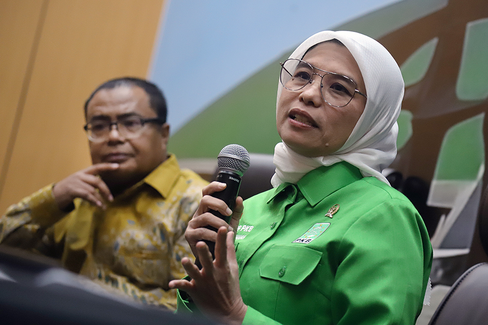 KWP Bersama MPR Gelar Diskusi Bahas Makna 4 Pilar Diskusi KWP bersama MPR membahas Makna 4 Pilar Dalam Kehidupan Berbangsa dan Bernegara. (BeritaNasional/Elvis Sendouw)
