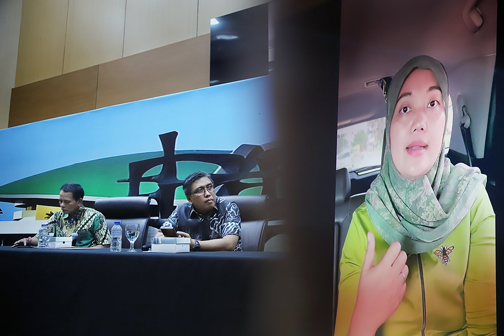 KWP dengan DPR Gelar Diskusi Bahas RUU Pariwisata Diskusi KWP bersama DPR membahas RUU Kepariwisataan: Reformulasi Kebijakan Pariwisata untuk Masa Depan Berkelanjutan. (BeritaNasional/Elvis Sendouw)