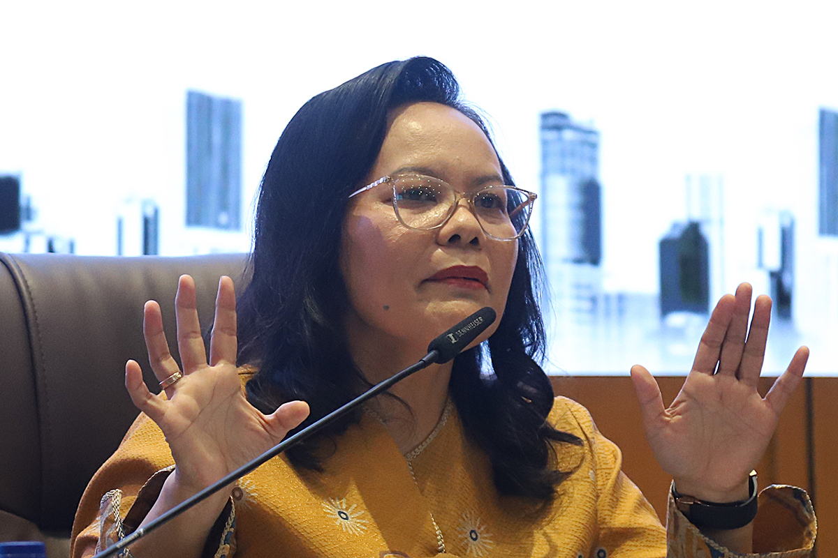 KWP Gelar Seminar Nasional dengan Tema Peran BUMN dalam Memperkuat Ekonomi dalam Negeri Seminar Nasional dengan tema “PERAN BUMN DALAM MEMPERKUAT EKONOMI DALAM NEGERI”. (BeritaNasional/Elvis Sendouw)