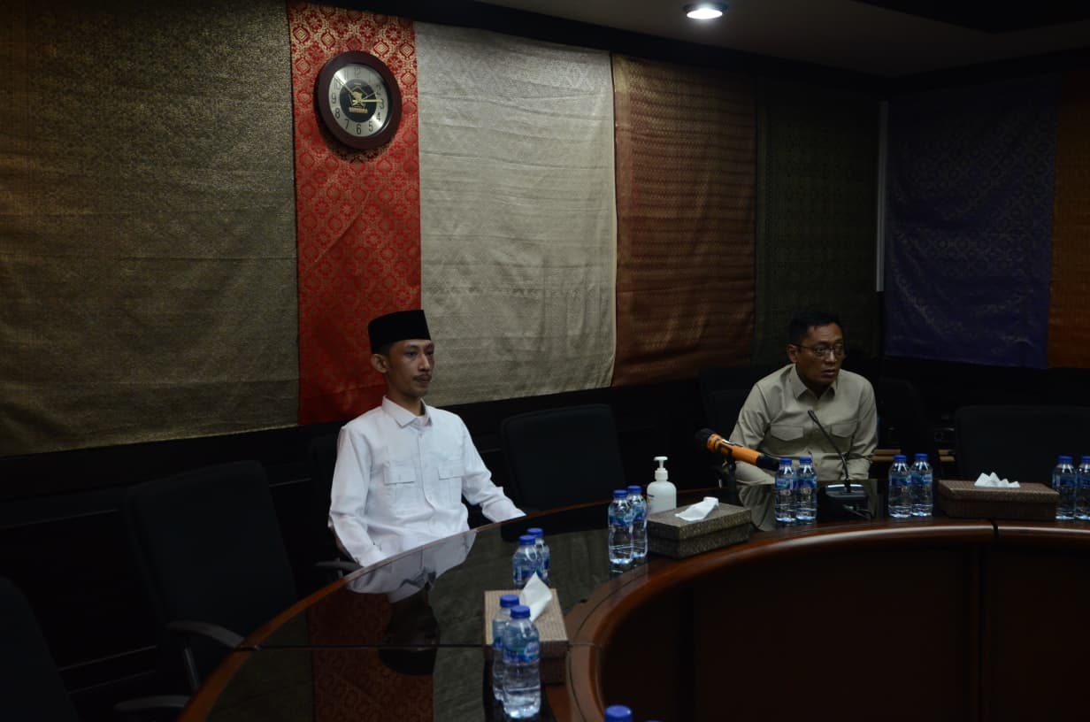 Majelis Kehormatan Partai Gerindra saat menggelar sidang etik di kantor DPP Gerindra. (BeritaNasional/Elvis Sendouw)