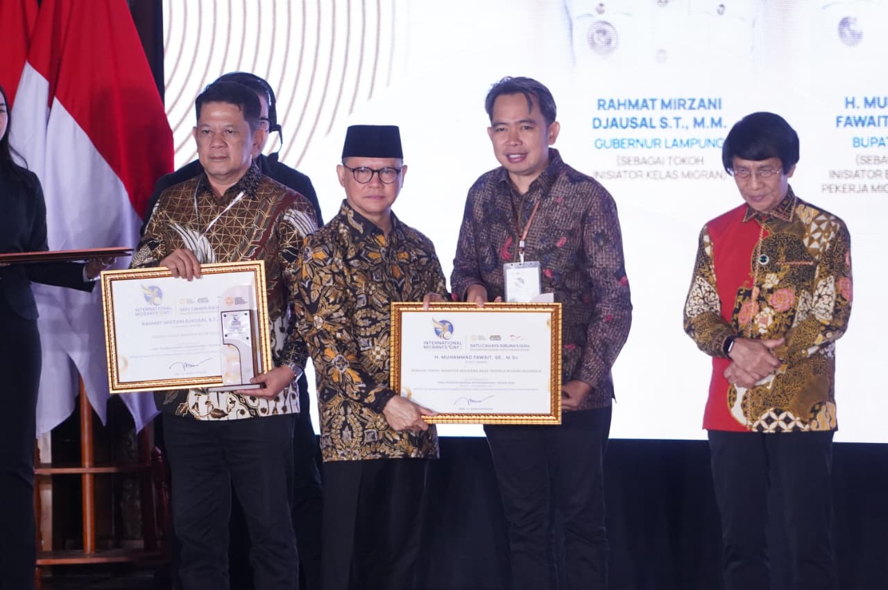 Peringatan International Migrant Day yang digelar di Sasana Langen Budoyo, Taman Mini Indonesia Indah (TMII) Jakarta. (BeritaNasional/Elvis Sendouw/P2MI)