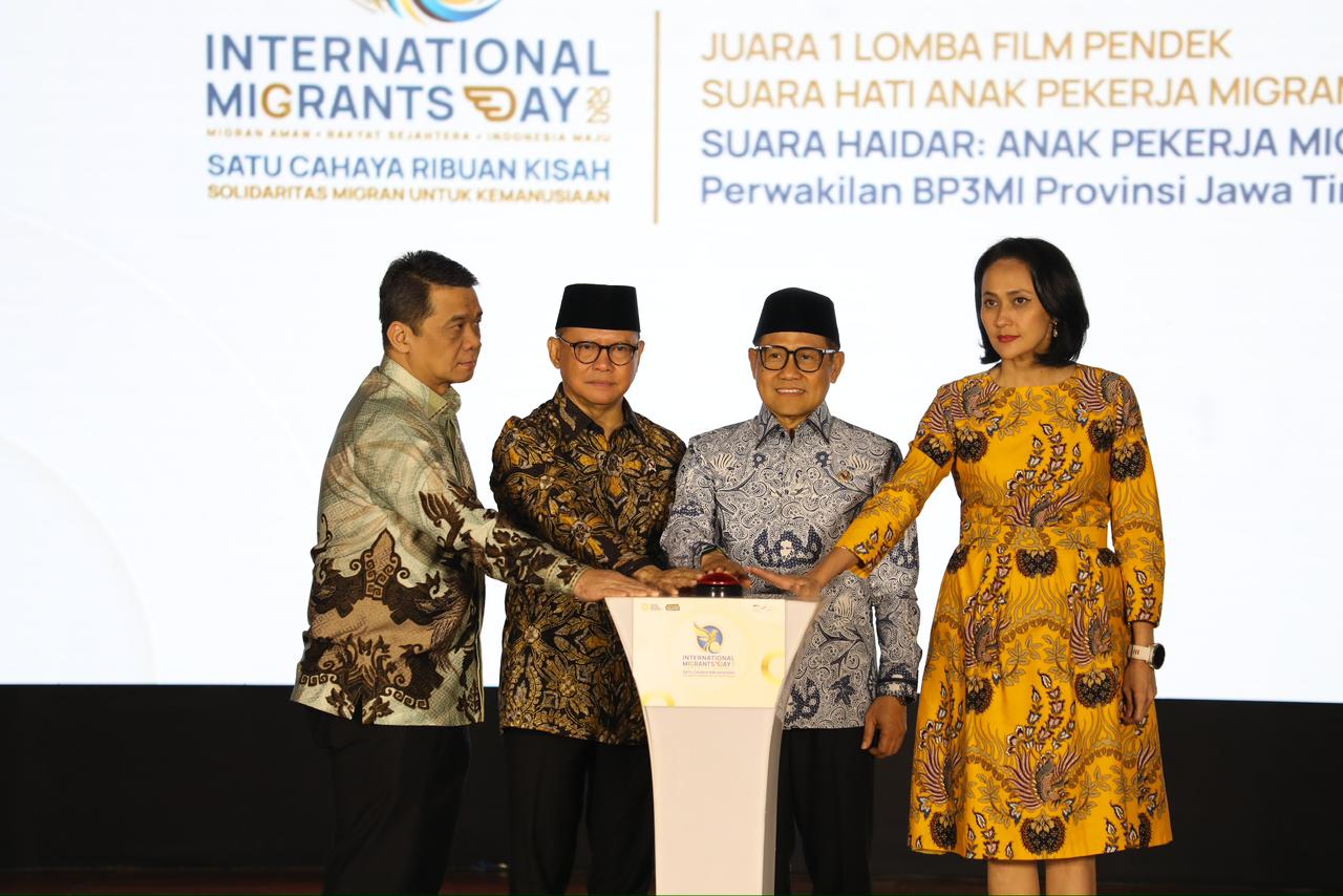 Peringatan International Migrant Day yang digelar di Sasana Langen Budoyo, Taman Mini Indonesia Indah (TMII) Jakarta. (BeritaNasional/Elvis Sendouw/P2MI)