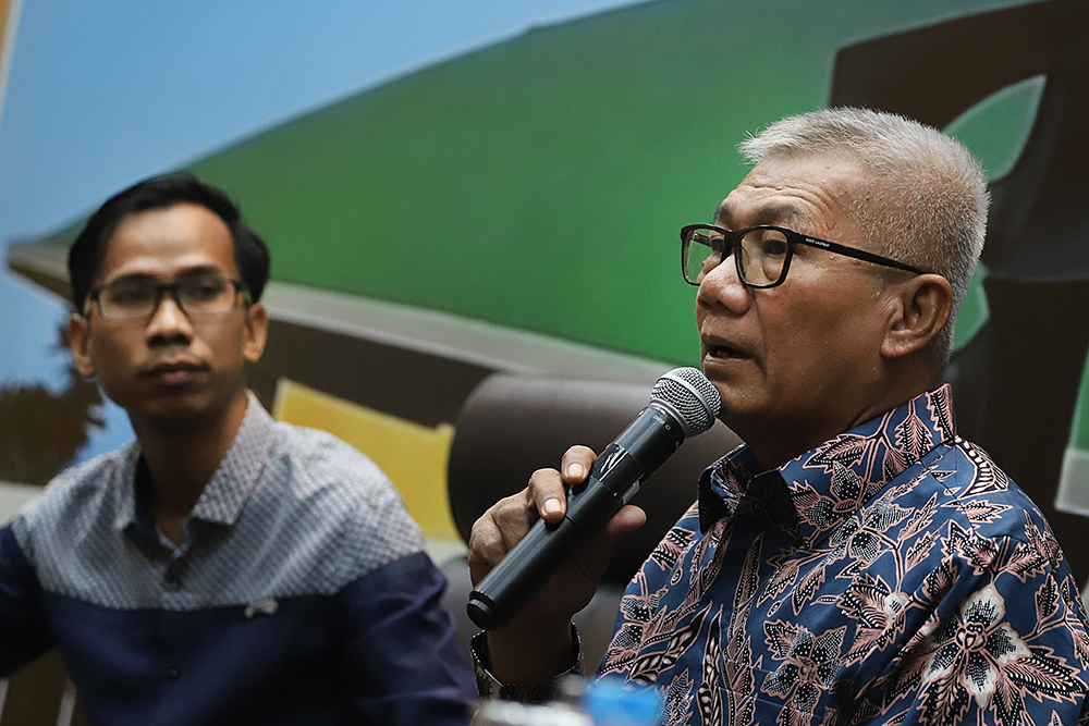 MPR Bersama KWP Gelar Diskusi Bahas Implikasi Putusan MK dalam Revisi UU Pemilu Diskusi Konstitusi dan Demokrasi Indonesia dengan tema "Menata Ulang Demokrasi: Implikasi Putusan MK dalam Revisi UU Pemilu". (BeritaNasional/Elvis Sendouw)