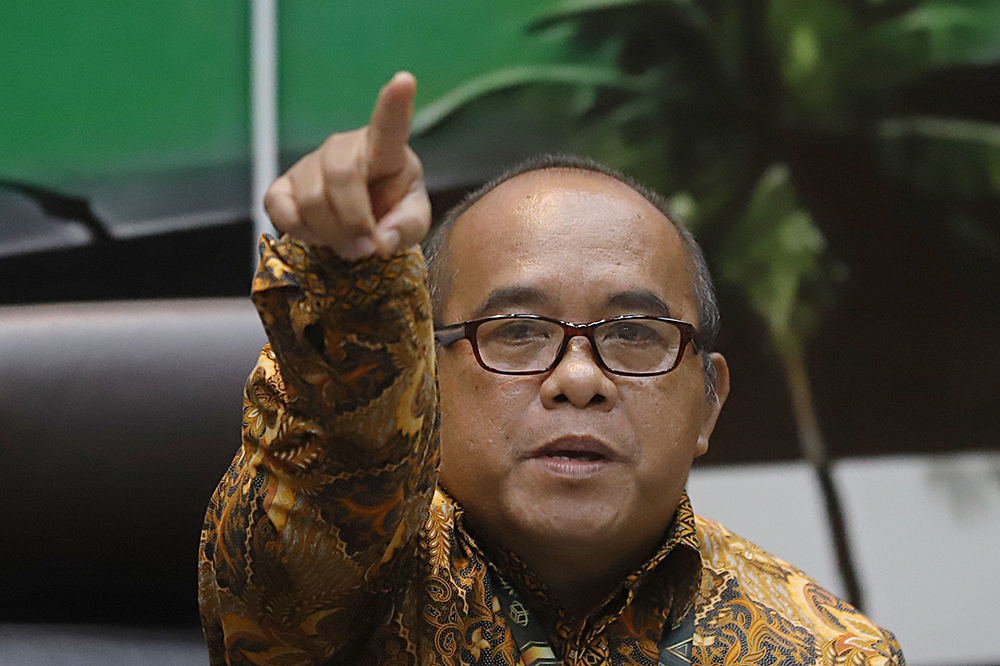 MPR Bersama KWP Gelar Diskusi Bahas Jati Diri Bangsa di Mata Dunia Diskusi Konstitusi dan Demokrasi Indonesia bertema "Memperkuat Jati Diri Bangsa di Mata Dunia melalui Fungsi Kebangsaan MPR RI”. (BeritaNasional/Elvis Sendouw)