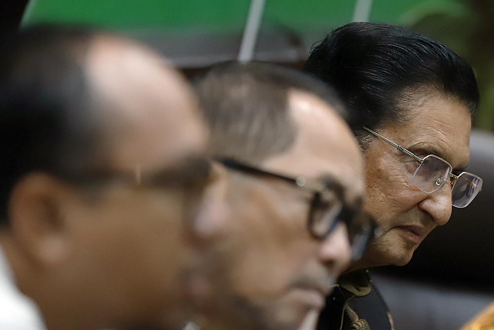 MPR Bersama KWP Gelar Diskusi Bahas Jati Diri Bangsa di Mata Dunia Diskusi Konstitusi dan Demokrasi Indonesia bertema "Memperkuat Jati Diri Bangsa di Mata Dunia melalui Fungsi Kebangsaan MPR RI”. (BeritaNasional/Elvis Sendouw)