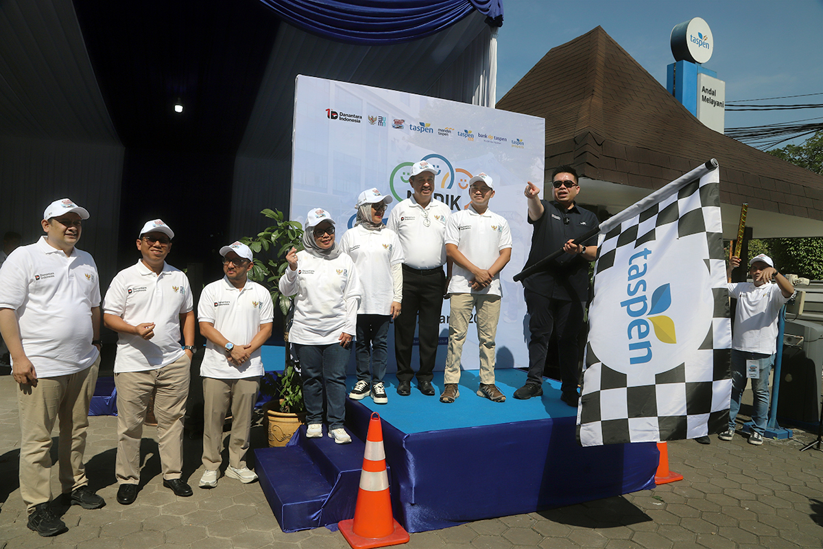 PT TASPEN (Persero) kembali menegaskan komitmen kepedulian  sosialnya dengan menyelenggarakan program "Mudik Nyaman Bersama TASPEN 2026". (BeritaNasional/Elvis Sendouw)