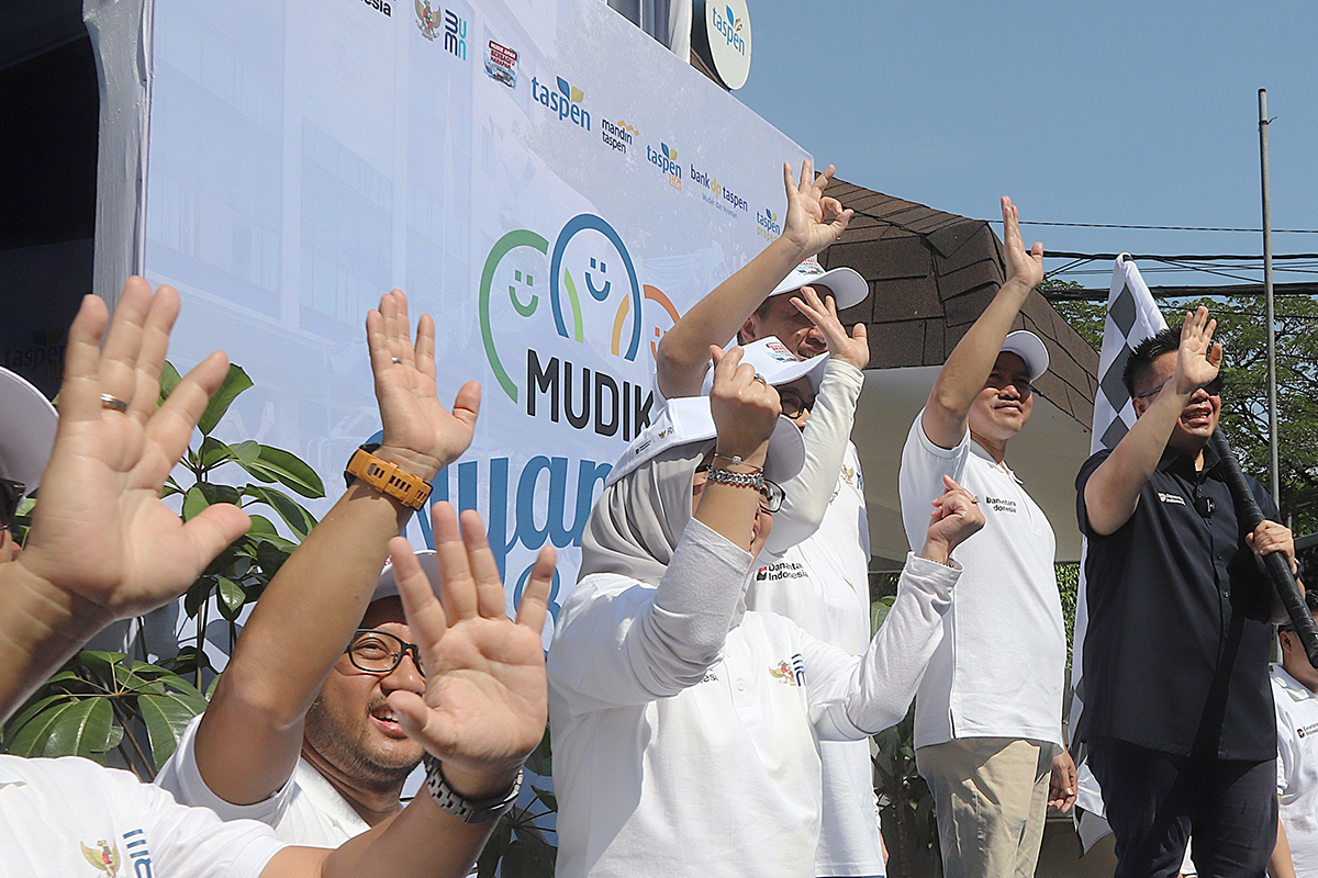 PT TASPEN (Persero) kembali menegaskan komitmen kepedulian  sosialnya dengan menyelenggarakan program "Mudik Nyaman Bersama TASPEN 2026". (BeritaNasional/Elvis Sendouw)