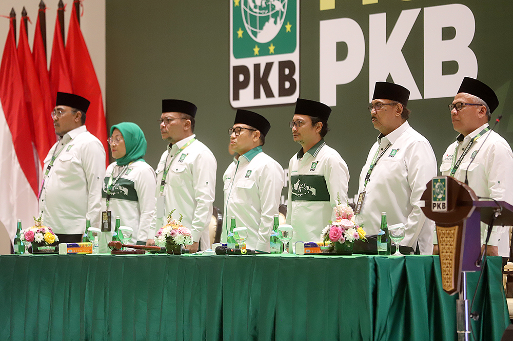 Musyawarah Kerja Nasional (Mukernas) PKB dan Harlah PKB  ke 26. (BeritaNasional/Elvis Sendouw)