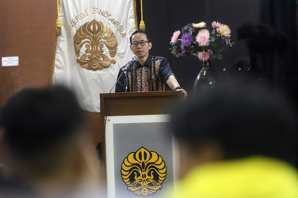 Musyawarah Nasional (Munas) Ikatan Alumni (Iluni) FIB UI dengan agenda utama pemilihan Ketua Umum yang baru. (BeritaNasional/Elvis Sendouw)
