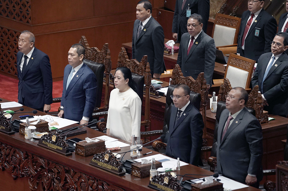 DPR sahkan Ricky Perdana Gozali sebagai calon Deputi Gubernur Bank Indonesia periode 2025-2030. (BeritaNasional/Elvis Sendouw)