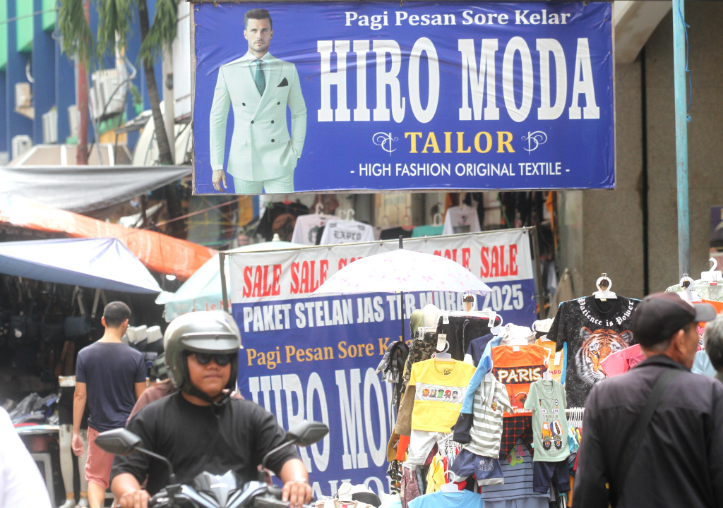 Pasar Baru Jakarta akan Direvitalisasi Suasana di kawasan Pasar Baru, Jakarta, Rabu (11/6/2025). (Beritanasional.com/Oke Atmaja)