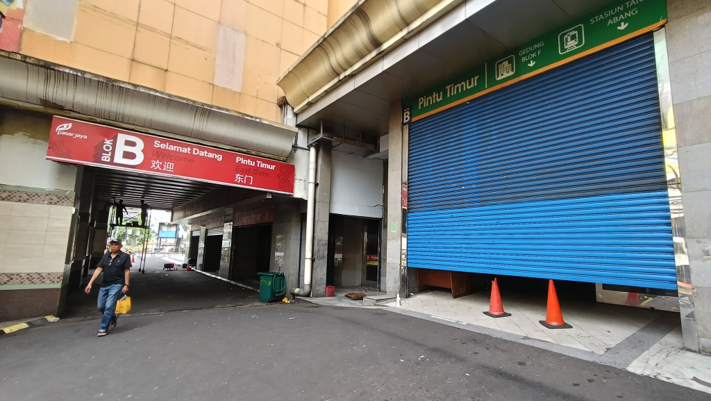 Suasana di Pasar Tanah Abang, Jakarta, Rabu (25/3/2026).  (Beritanasional.com/Oke Atmaja)