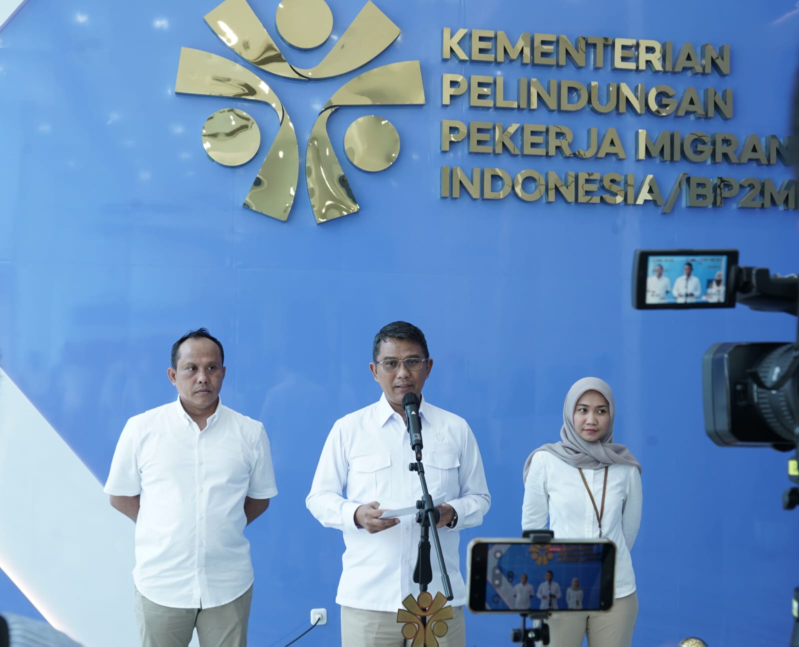 Direktur Jenderal Pelindungan Kementerian P2MI, Rinardi (BeritaNasional/Elvis/HO P2MI)