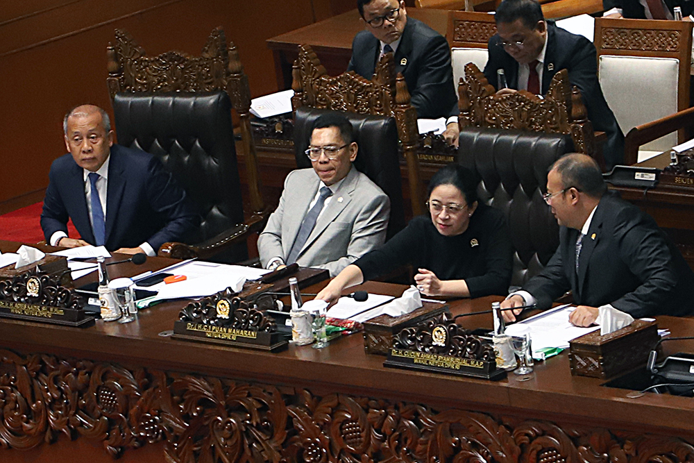 Pembukaan Rapat Paripurna DPR RI. (BeritaNasional/Elvis Sendouw)