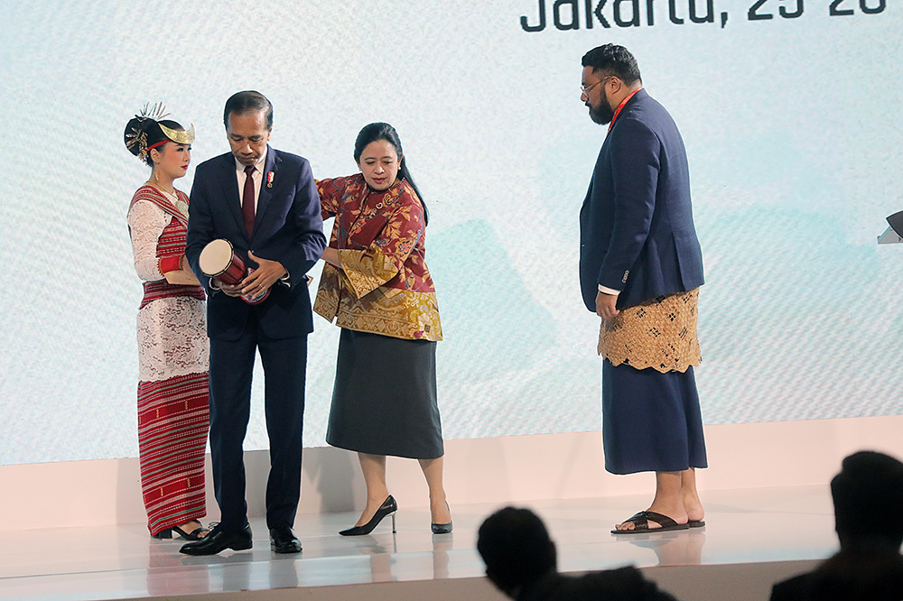 Sidang ke-2 Indonesia-Pacific Parliamentary Partnership (IPPP). (BeritaNasional/Elvis Sendouw)