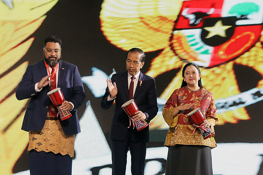 Sidang ke-2 Indonesia-Pacific Parliamentary Partnership (IPPP). (BeritaNasional/Elvis Sendouw)