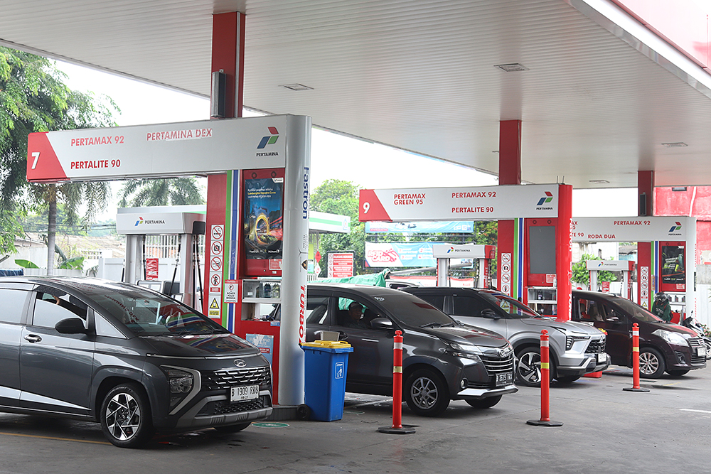 Pemerintah Setujui Pencampuran Etanol 10% Berlaku 2026 Pemerinta menyetujui pencampuran etanol pada BBM. (BeritaNasional/Elvis Sendouw)