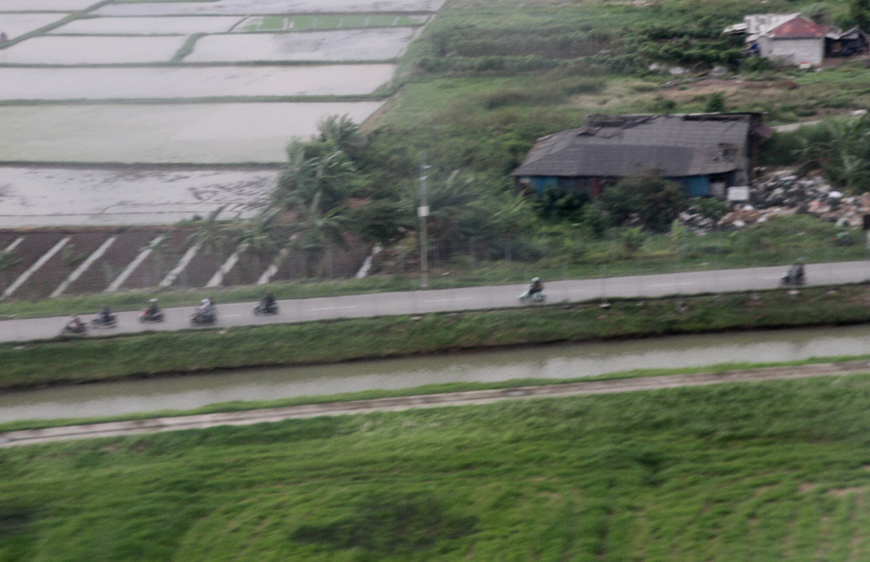 Foto Udara perumahan di Kawasan cengkareng Tangerang, Banten, Sabtu (14/12/2024). (BeritaNasional.com/Oke Atmaja)