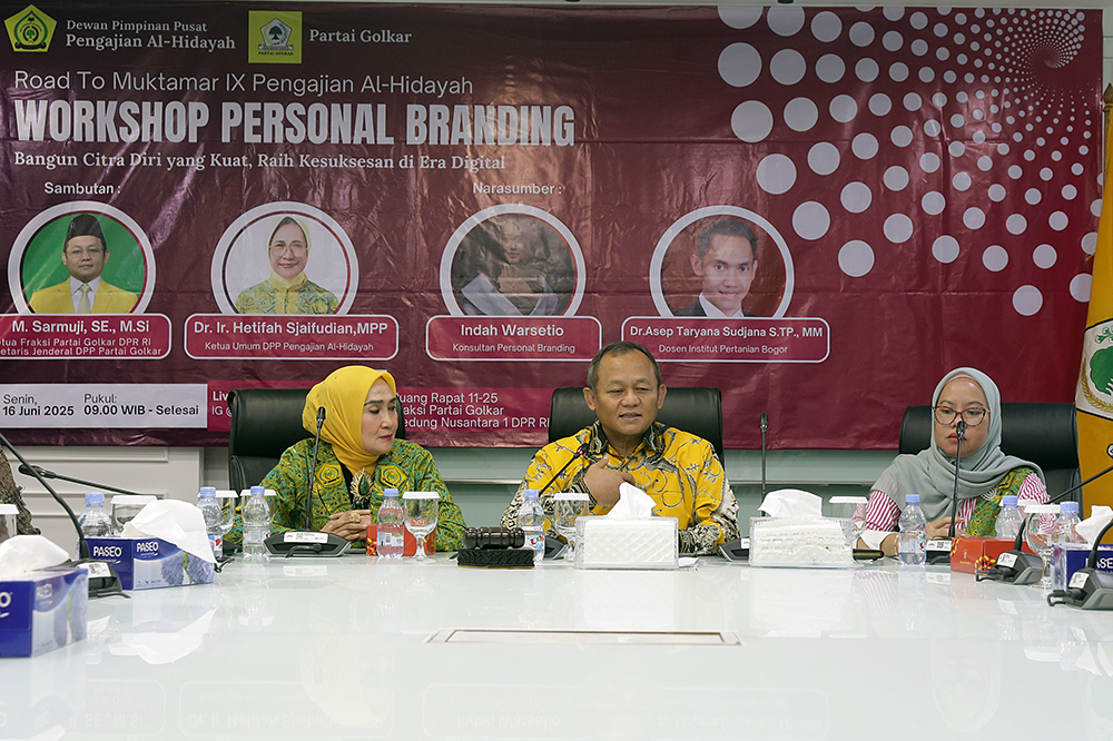 Pengajian Al-Hidayah Gelar Workshop Personal Branding Road To Muktamar IX Pengajian Al-Hidayah gelar Workshop Personal Branding. (BeritaNasional/Elvis Sendouw)