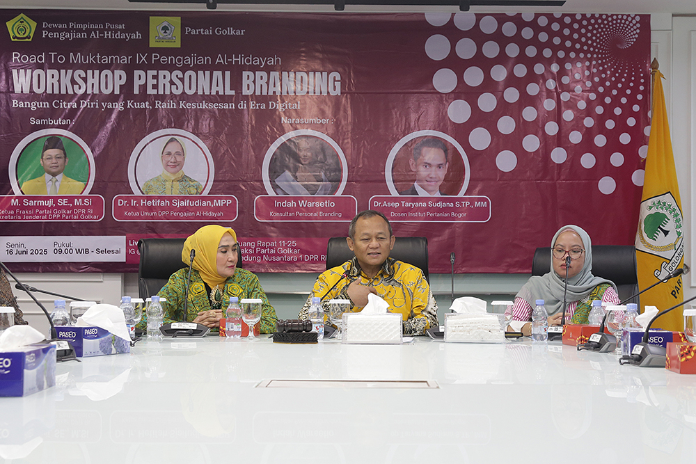 Pengajian Al-Hidayah Gelar Workshop Personal Branding Road To Muktamar IX Pengajian Al-Hidayah gelar Workshop Personal Branding. (BeritaNasional/Elvis Sendouw)