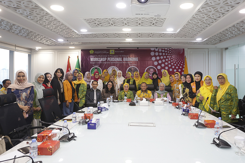 Pengajian Al-Hidayah Gelar Workshop Personal Branding Road To Muktamar IX Pengajian Al-Hidayah gelar Workshop Personal Branding. (BeritaNasional/Elvis Sendouw)