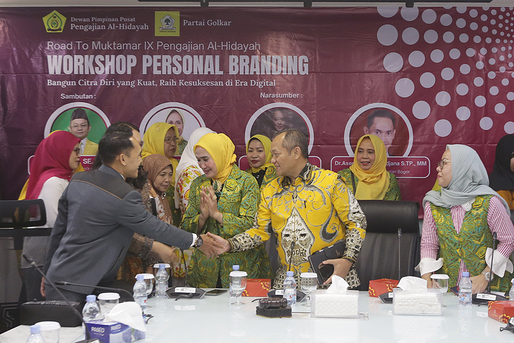 Pengajian Al-Hidayah Gelar Workshop Personal Branding Road To Muktamar IX Pengajian Al-Hidayah gelar Workshop Personal Branding. (BeritaNasional/Elvis Sendouw)