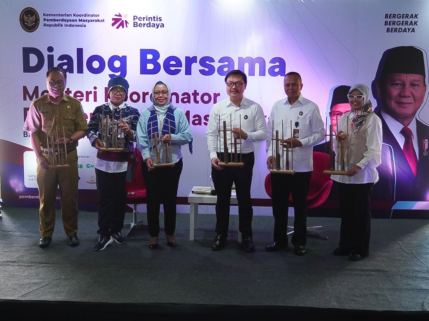 Kementerian Kementerian Koordinator Bidang Pemberdayaan Masyarakat (Kemenko PM) meluncurkan program Perintis Berdaya Connect. (BeritaNasional/Elvis/HO Kemenko PM)