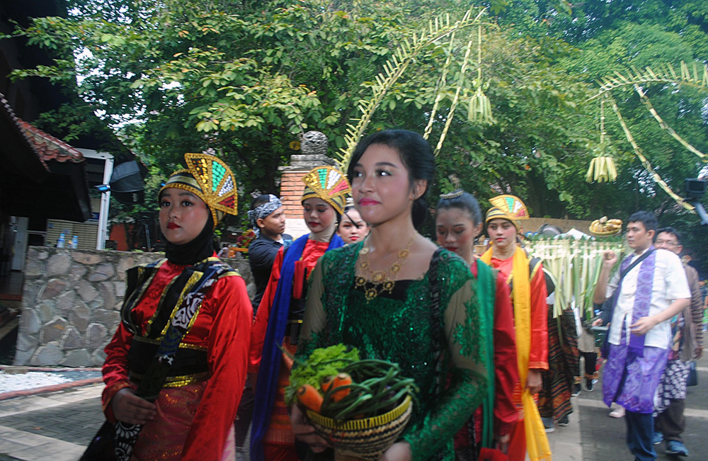Komunitas Bakul Budaya Fakultas Ilmu Pengetahuan Budaya Universitas Indonesia. (BeritaNasional/Elvis Sendouw)