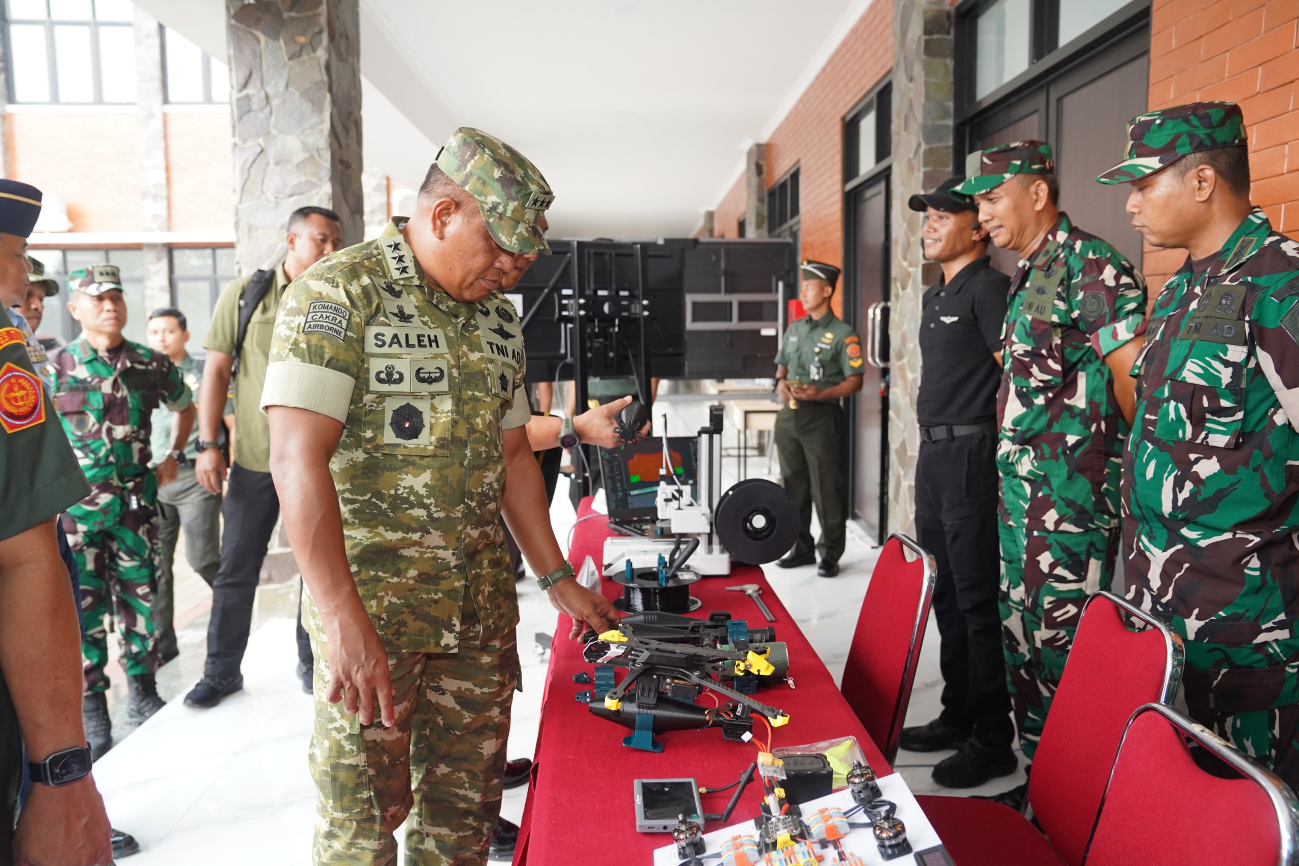 TNI resmikan fasilitas Sekolah Perwira Prajurit Karier (Sepa PK) TNI di lingkungan Kodiklat TNI, Tangerang, Banten. (BeritaNasional/Elvis/HO Dispenad)