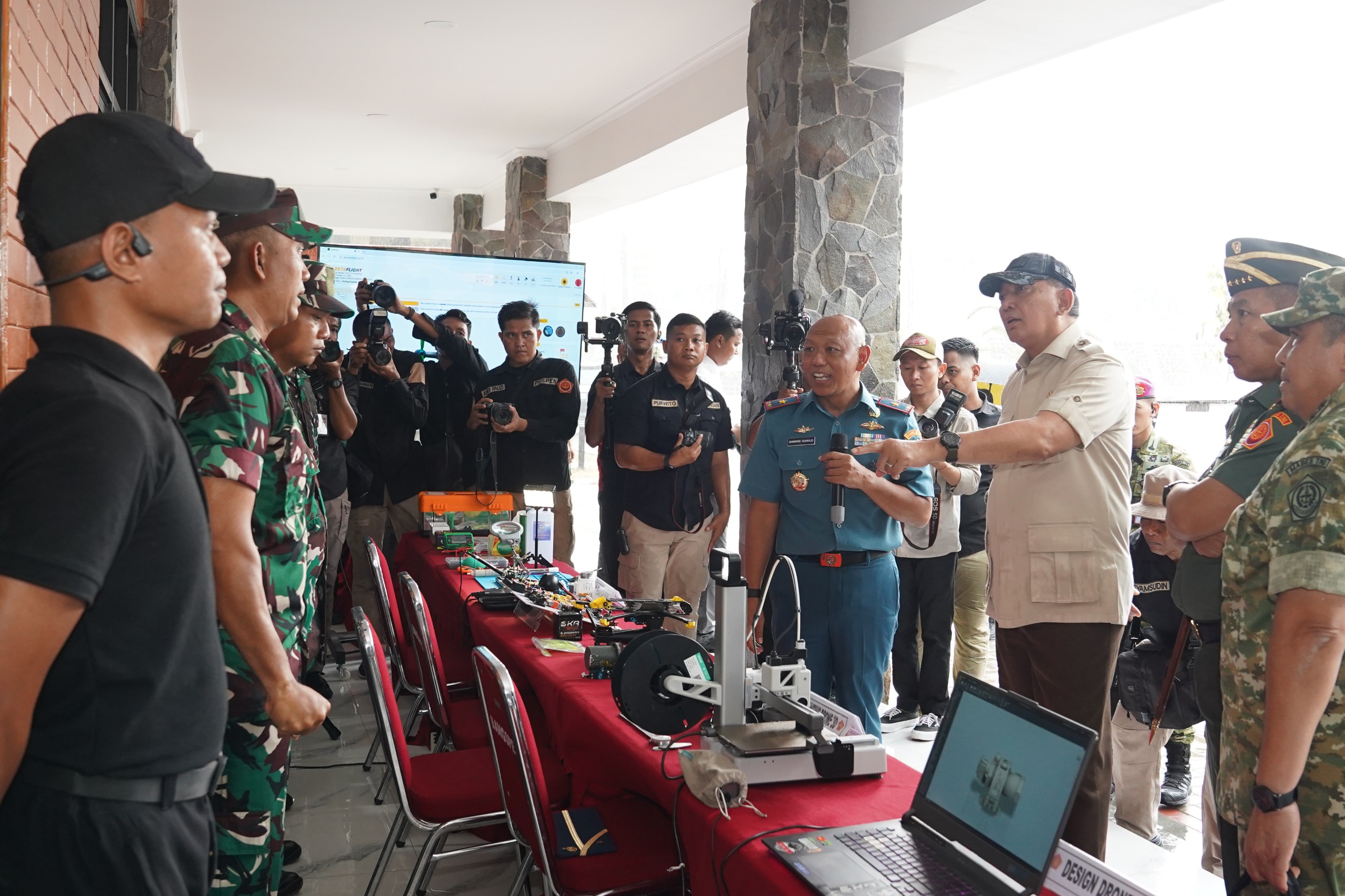 TNI resmikan fasilitas Sekolah Perwira Prajurit Karier (Sepa PK) TNI di lingkungan Kodiklat TNI, Tangerang, Banten. (BeritaNasional/Elvis/HO Dispenad)