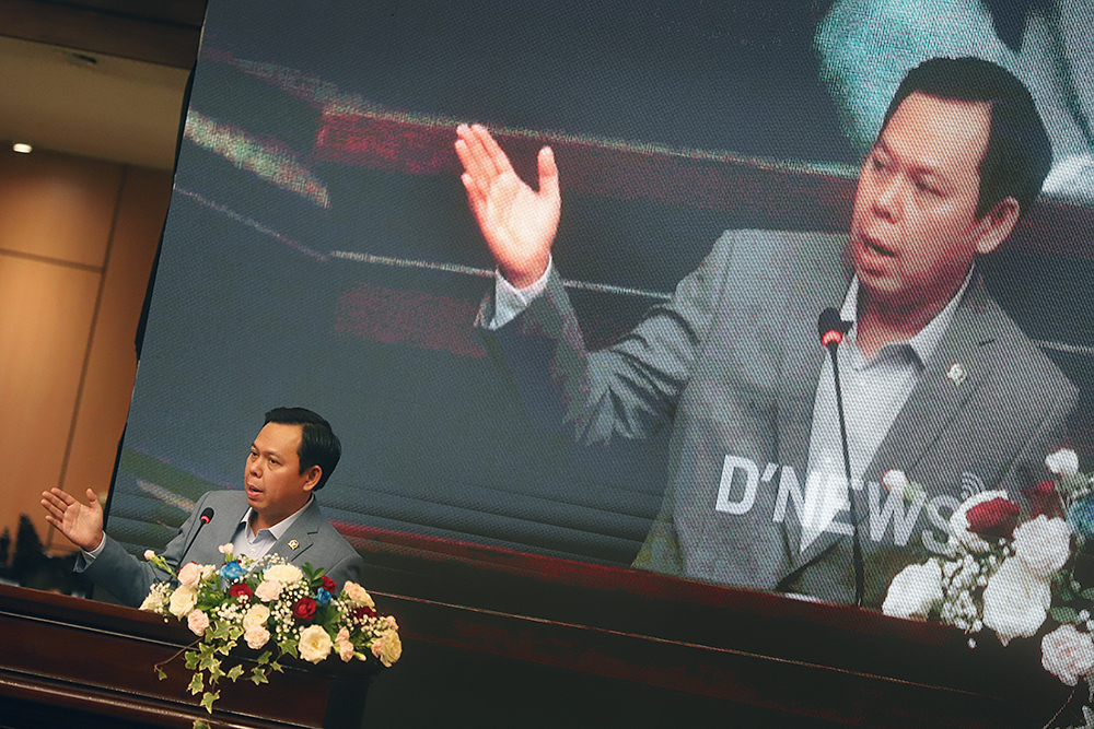 Ketua DPD Sultan Bachtiar Najamudin. (BeritaNasional/Elvis Sendouw)