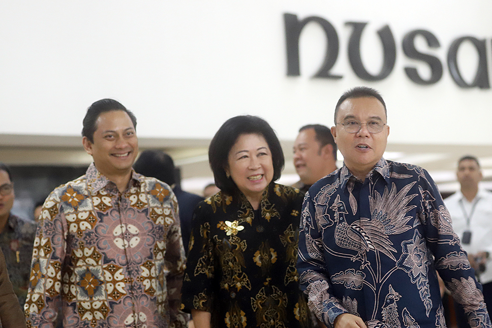 Pimpinan DPR bersama pemerintah gelar rapat koordinasi bahas ekonomi nasional. (BeritaNasional/Elvis Sendouw)