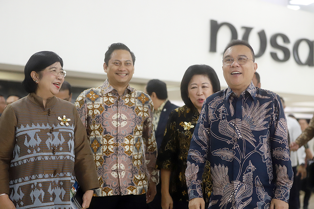 Pimpinan DPR bersama pemerintah gelar rapat koordinasi bahas ekonomi nasional. (BeritaNasional/Elvis Sendouw)