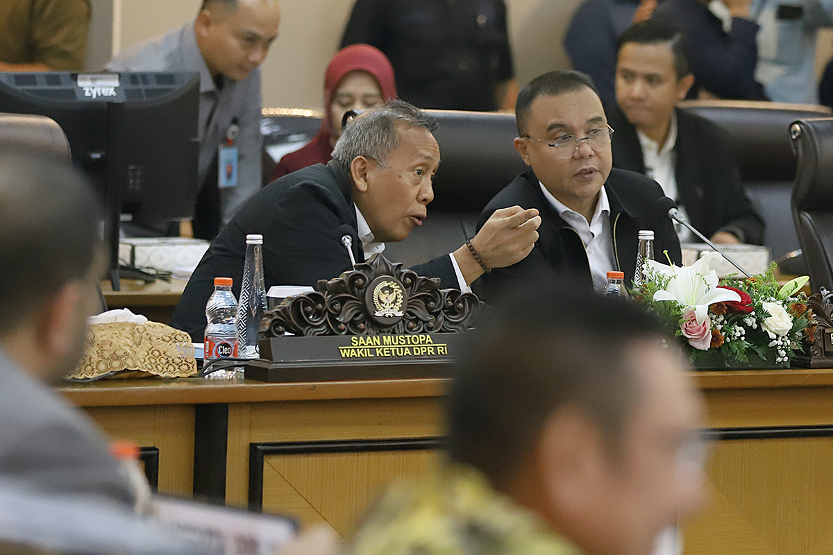 Pimpinan DPR Terima Audiensi KPA Pimpinan DPR menerima audiensi Konsorsium Pembaruan Agraria (KPA) di Kompleks Parlemen, Senayan, Jakarta, Rabu (24/9/2025). (BeritaNasional/Elvis Sendouw)