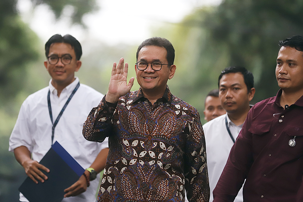 Para tokoh yang digadang menjadi calon Menteri di pemerintahan Prabowo - Gibran. (BeritaNasional/Elvis Sendouw)